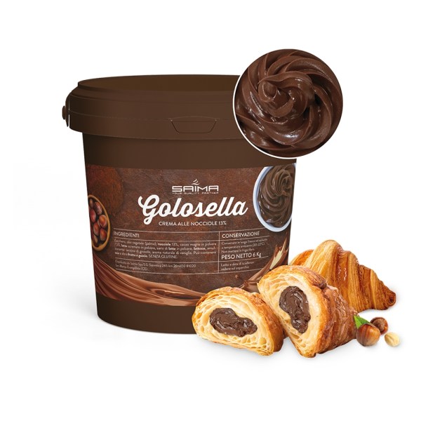 GOLOSELLA CREMA ALLA NOCCIOLA 13% DA KG 6