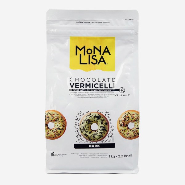 CODETTA DI CIOCCOLATO FONDENTE (CHOCOLATE VERMICELLI DARK) 1 KG