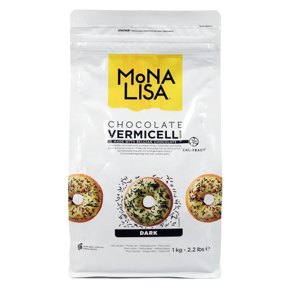 CODETTA DI CIOCCOLATO FONDENTE (CHOCOLATE VERMICELLI DARK) 1 KG