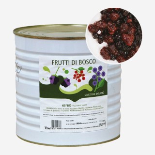 FRUTTI DI BOSCO SEMICANDITI IN SCIROPPO KG 3