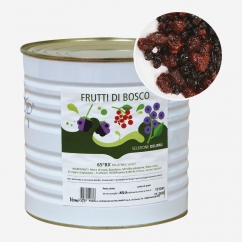 FRUTTI DI BOSCO SEMICANDITI IN SCIROPPO KG 3
