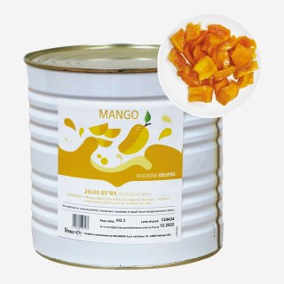 MANGO CUBETTI 20X20 SEMICANDITO IN SCIROPPO KG 3