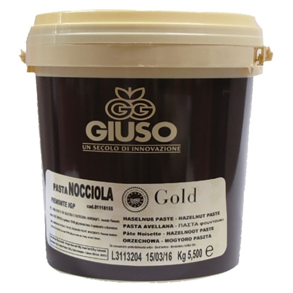 PASTA NOCCIOLA PIEMONTE GOLD IGP CHIARA DA KG 3 (01118130)