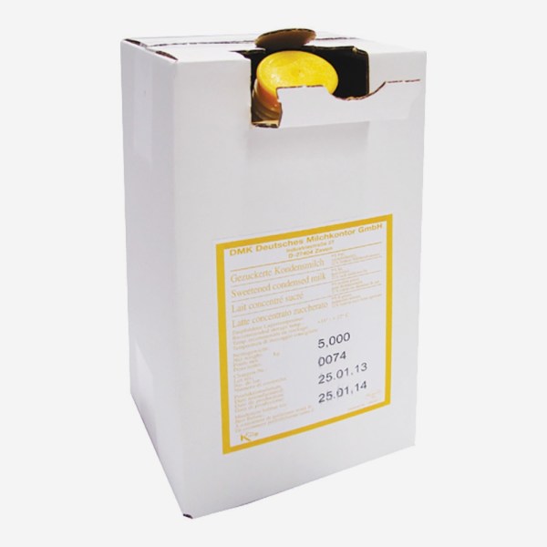 LATTE INTERO CONCENTRATO ZUCCHERATO GRASSI 9% DA KG 5