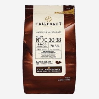 CIOCCOLATO CALLETS 703038 FONDENTE TOP LINE (70%CACAO) DA 2,5 KG