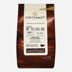 CIOCCOLATO CALLETS 703038 FONDENTE TOP LINE (70%CACAO) DA 2,5 KG