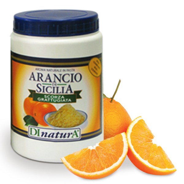 AROMA NATURALE ARANCIO SICILIA CON SCORZA DA KG 1,5