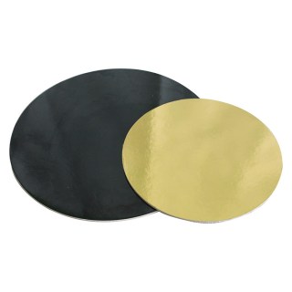 Dischi Oro/nero Bordo Liscio Diam. cm30 kg10