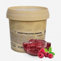 CONFETTURA LAMPONI EXTRA AMORD(50% DI FRUTTA)KG 1,65 (04064115A)