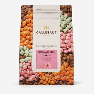 COPERTURA ALLA FRAGOLA IN CALLETS DA 2,5 KG