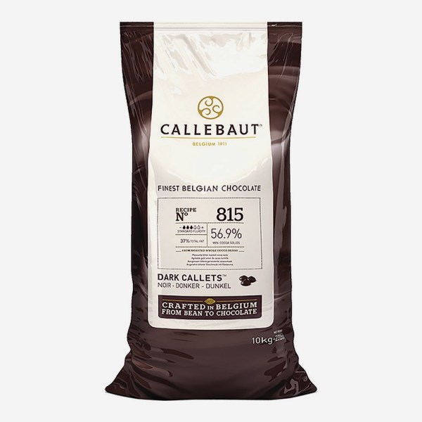 *CIOCCOLATO FONDENTE 815 IN CALLETS DA KG 10