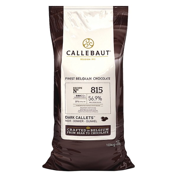 *CIOCCOLATO FONDENTE 815 IN CALLETS DA KG 10