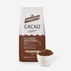 CACAO DA 1 KG ROSSO BRUNO 22/24 CORPO PIENO VAN HOUTEN