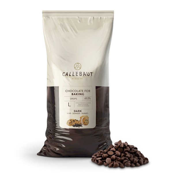 *GOCCE DI CIOCCOLATO FONDENTE GRANDI (650/hg) (VH-9401-01B)