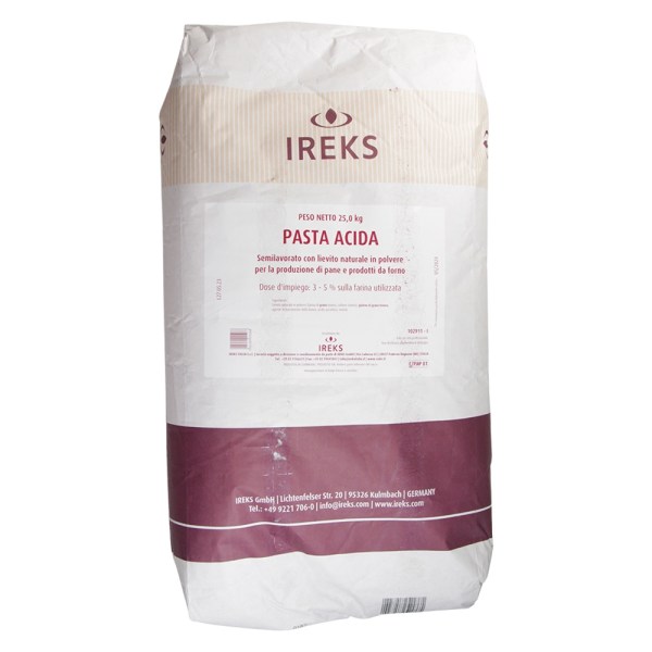 PASTA ACIDA IN CONFEZIONE DA KG 25