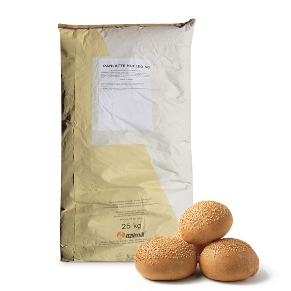 50% PANLATTE SEMILAVORATO PER PANIFICAZIONE DA KG 25
