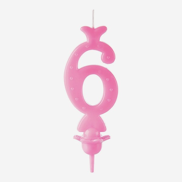 CANDELA N.6 ROSA CM 10 PZ 25