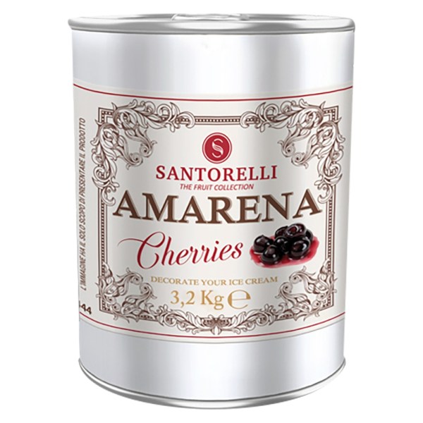 CILIEGIE AMARENA CHERRY IN SCIROPPO 18/20 DA KG 3,2