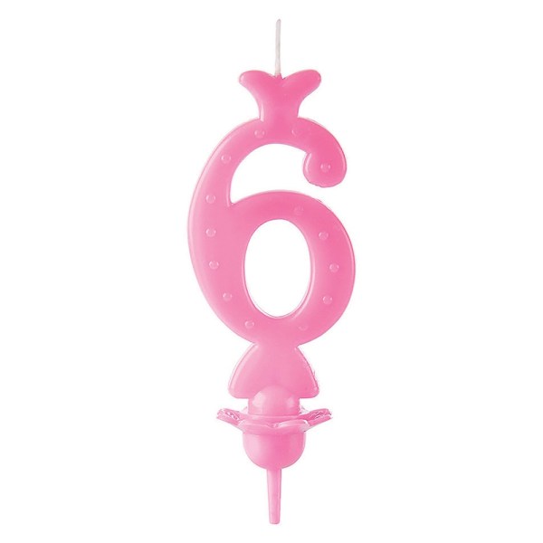 CANDELA N.6 ROSA CM 10 PZ 25