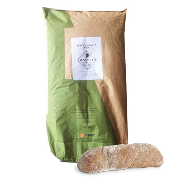 KAMUT SEMOLA DI GRANO DURO BIOLOGICO IN CONF DA KG 25 (000254)