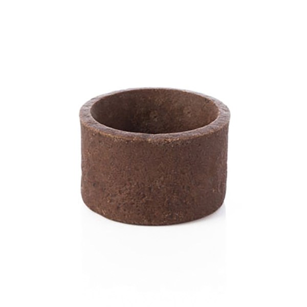 Tartellette modern rotonde con cacao Ø34mm (300 PZ)