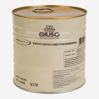 COCCO A CUBETTI AMORDIFRUTTA EXOTIC IN SCIROPPO DA KG 2,75