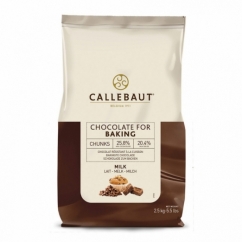 Chunks Cioccolato al Latte Callebaut 2,5 kg