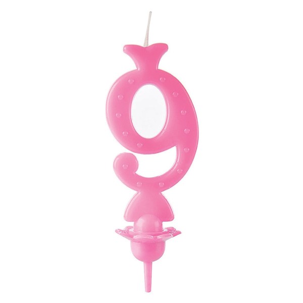 CANDELA N.9 ROSA CM 10 PZ 25