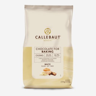 CHUNKS - CUBETTI DI CIOCCOLATO BIANCO DA KG 2,5