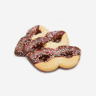 BISCOTTO MASCHERINA GLASSATA AL CACAO KG 2