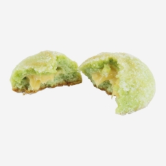 CASTAGNOLE RIPIENE DI CREMA AL PISTACCHIO DA KG 2