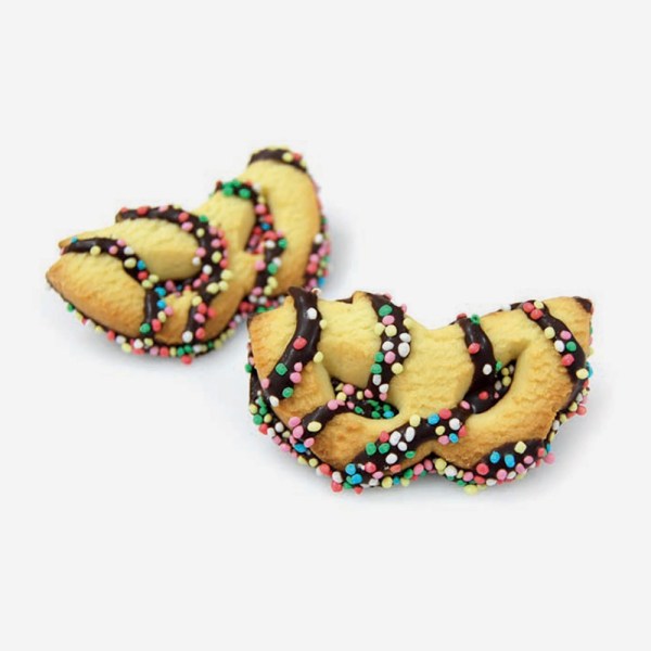 BISCOTTO MASCHERINA GLASSATO CACAO (ARLECCHINO) DA 1,5 KG