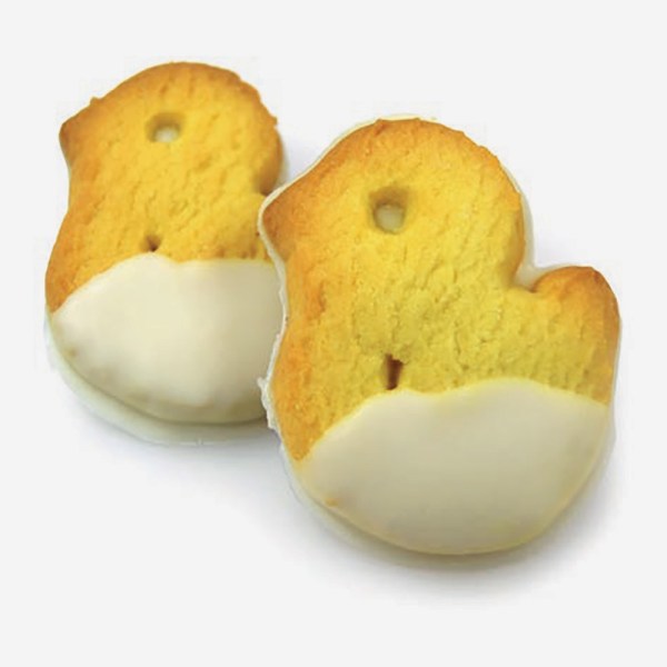 BISCOTTO PULCINO PIO ALLA CURCUMA GLASSATO AL LATTE DA 1,5 KG