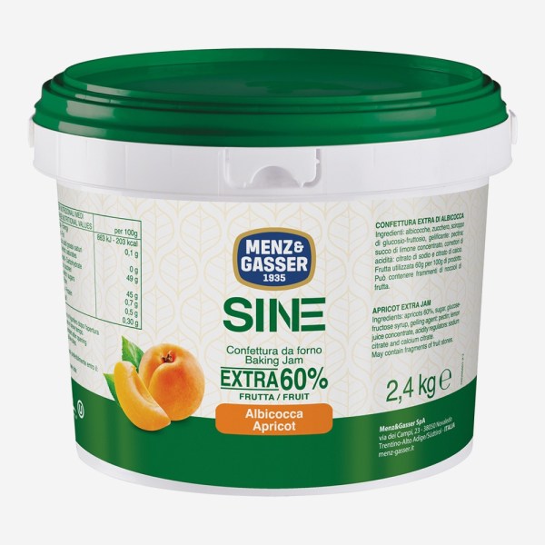 CONFETTURA EXTRA ALBICOCCA FORNO SINE DA KG 2,4