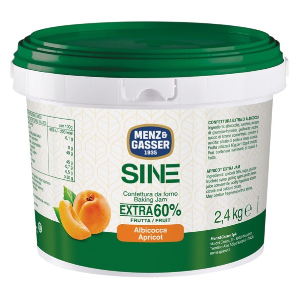CONFETTURA EXTRA ALBICOCCA FORNO SINE DA KG 2,4