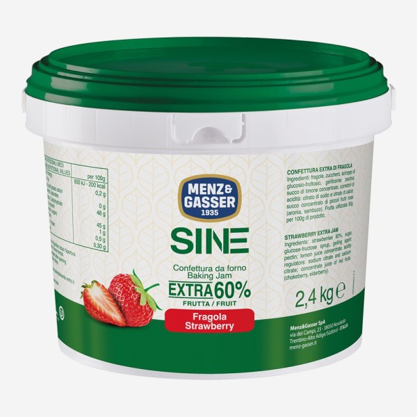 CONFETTURA EXTRA FRAGOLA FORNO SINE DA KG 2,4