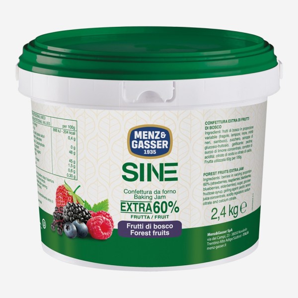 CONFETTURA EXTRA FRUTTI DI BOSCO FORNO SINE DA KG 2,4