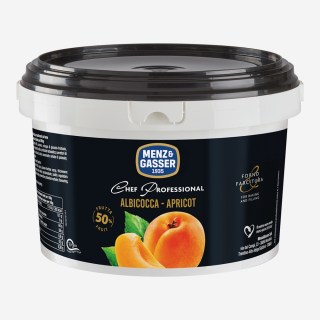 PREPARATO DI FRUTTA ALBICOCCA FORNO CHEF PROFESSIONAL DA KG 2