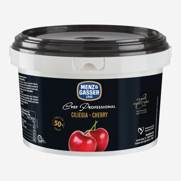 PREPARATO DI FRUTTA CILIEGIA FORNO CHEF PROFESSIONAL DA KG 2