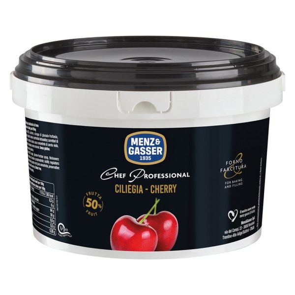 PREPARATO DI FRUTTA CILIEGIA FORNO CHEF PROFESSIONAL DA KG 2