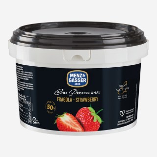 PREPARATO DI FRUTTA FRAGOLA FORNO CHEF PROFESSIONAL DA KG 2