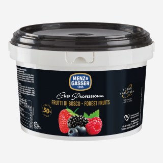 PREPARATO DI FRUTTI DI BOSCO FORNO CHEF PROFESSIONAL DA KG 2