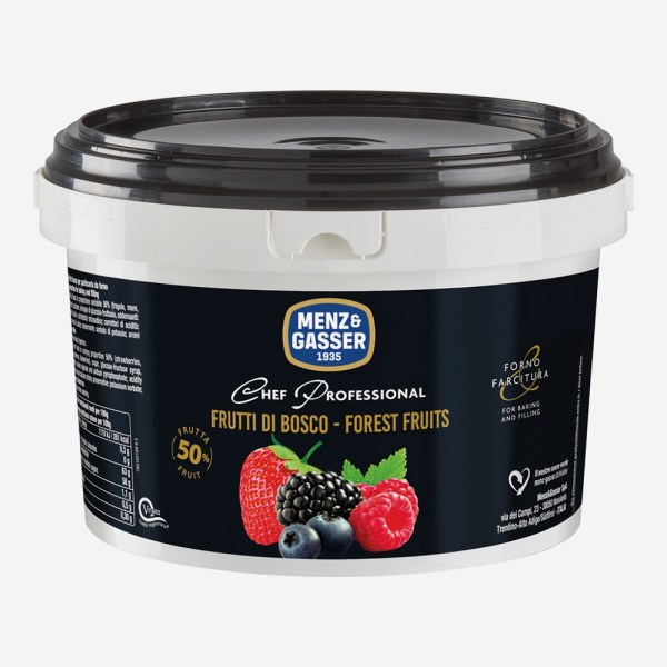 PREPARATO DI FRUTTI DI BOSCO FORNO CHEF PROFESSIONAL DA KG 2