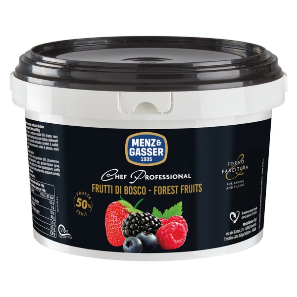 PREPARATO DI FRUTTI DI BOSCO FORNO CHEF PROFESSIONAL DA KG 2