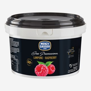 PREPARATO DI FRUTTA LAMPONE FORNO CHEF PROFESSIONAL DA KG 2