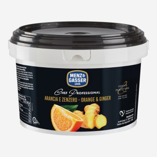 PREPARATO DI FRUTTA ARANCIA-ZENZERO FORNO CHEF PROFESSIONAL KG 2