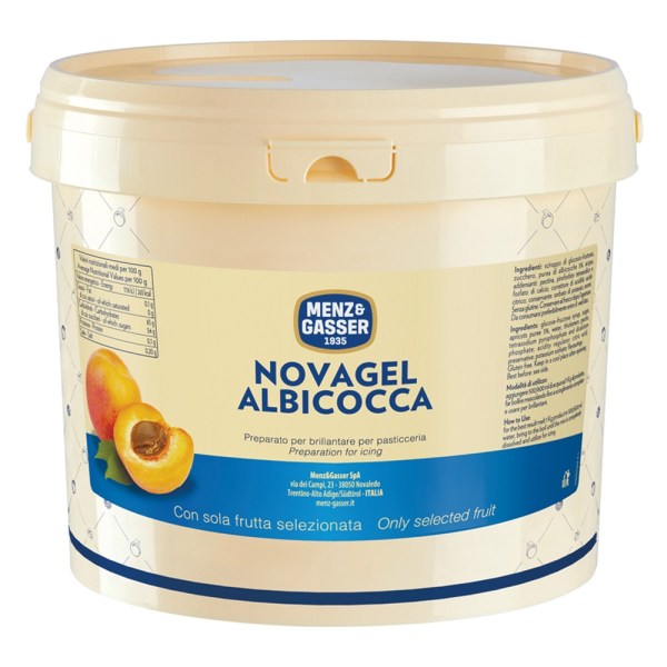 GELATINA NOVAGEL ALBICOCCA A CALDO DA KG 6