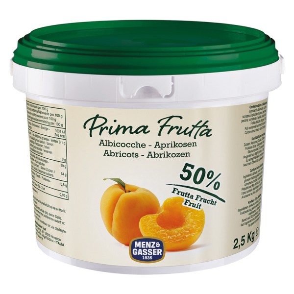 CONFETTURA ALBICOCCA PRIMAFRUTTA PREMIUM QUALITY DA KG 2