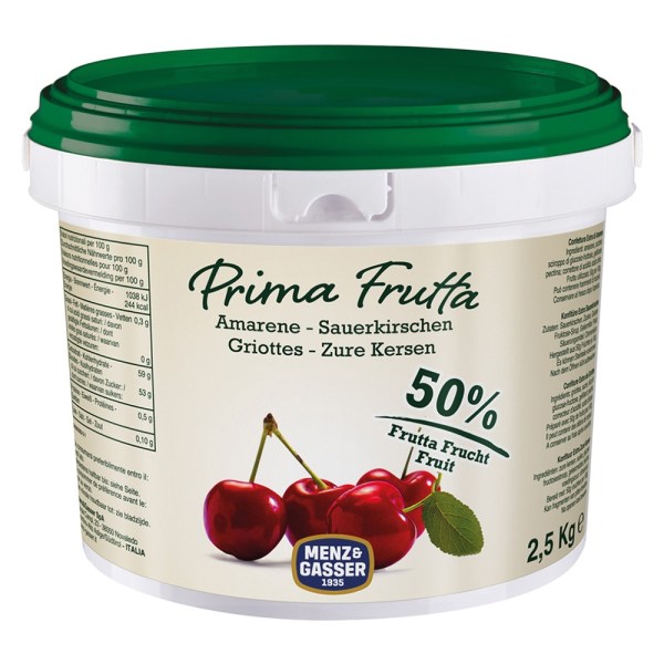 CONFETTURA AMARENA PRIMAFRUTTA PREMIUM QUALITY DA KG 2
