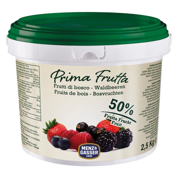 CONFETTURA FRUTTI DI BOSCO PRIMAFRUTTA PREMIUM QUALITY DA KG 2